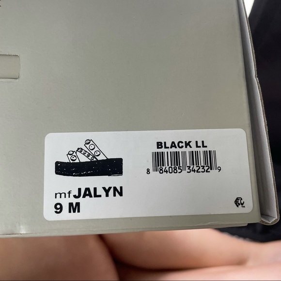 Marc Fisher Jalyn Platform Espadrilles Sandals Black Sz 9 - Picture 11 of 13